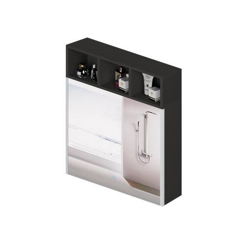 Wrought Studio Ichael Surface Frameless 1 Door Medicine with